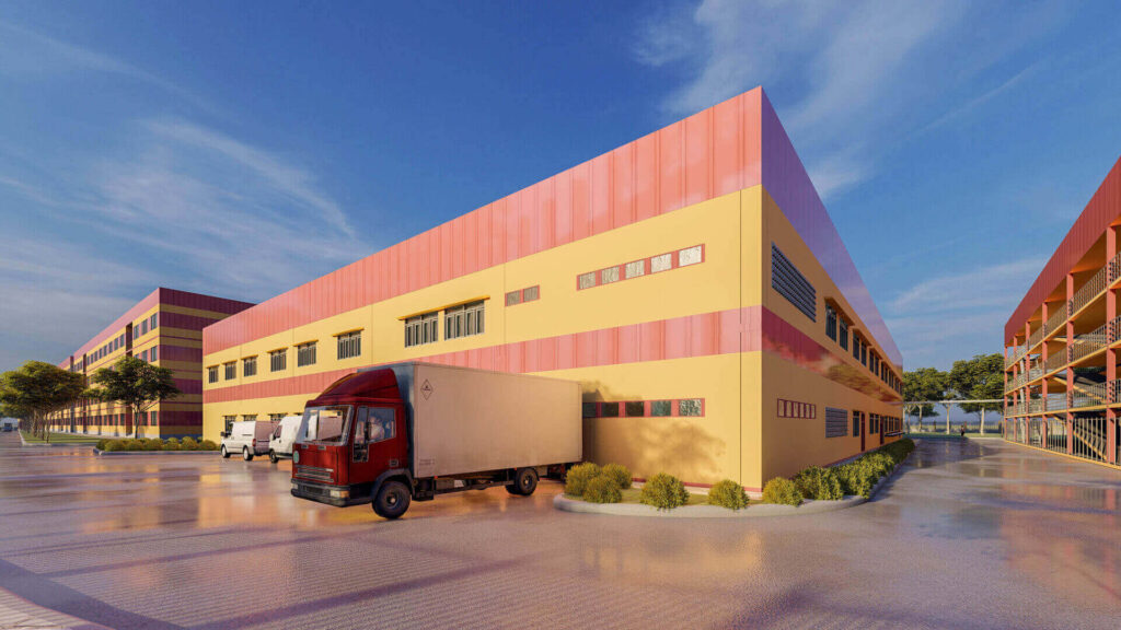 Three Employee Dormitory Buildings for Marvel Garment Factory3