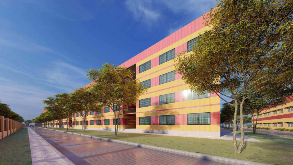 Three Employee Dormitory Buildings for Marvel Garment Factory4