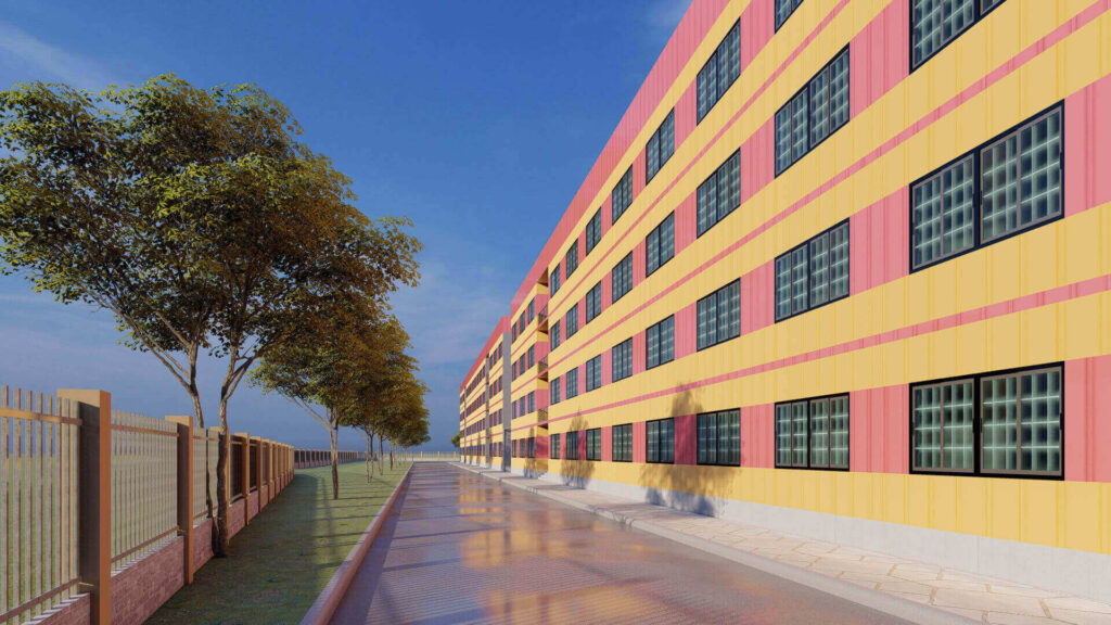 Three Employee Dormitory Buildings for Marvel Garment Factory6