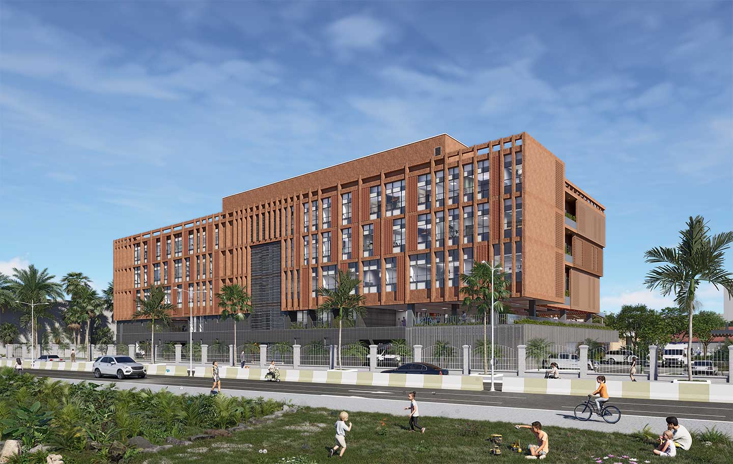 National Pediatric Hospital01.-Bird's-Eye-View